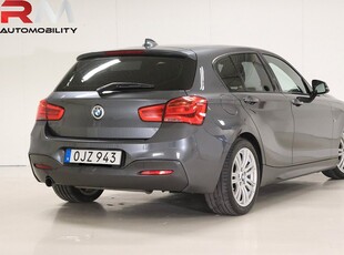 BMW 118I M SPORT /PARKSENSOR / S+V HJUL / NYBESIKTIGAD 136HK