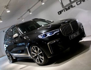 BMW X7 M50d 400HK Svensksåld 6-sits Panorama Fullut LEASEBAR