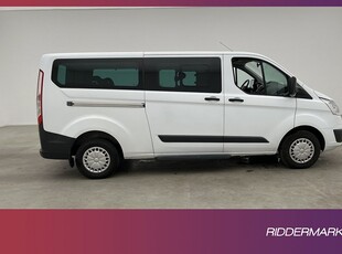 Ford Tourneo Custom Lång 2.2TDCi Värmare 0.65L/Mil 9-Sits