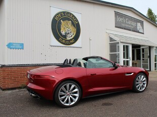 Jaguar F-Type V8 S Convertible, fantastiska färger, nyservad