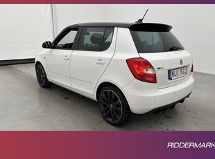 Skoda Fabia 1.4 TSI RS 180hk Automat M-värmare Navi Paddlar