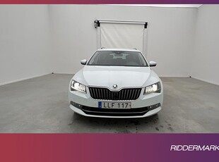 Skoda Superb Kombi TDI 4x4 190hk L&K Värm Kamera Navi Drag