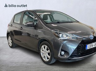 Toyota Yaris Hybrid e-CVT Euro 6 B-kam|Farthållare|Bluetooth