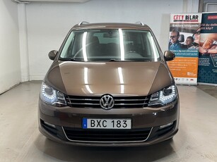 Volkswagen Sharan 2.0 TDI Euro 5 DSG Sekventiell 7-sits Drag