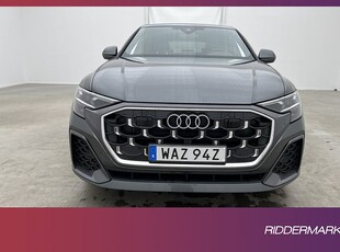 Audi Q8 50 TDI Quattro 286hk S-Line Cockpit Luft Drag MOMS