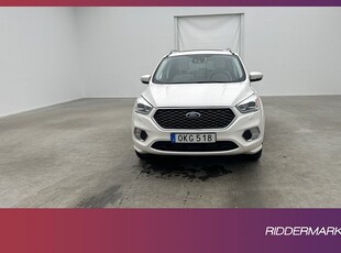 Ford Kuga TDCi AWD 180hk Vignale Pano SONY Kamera Navi Drag