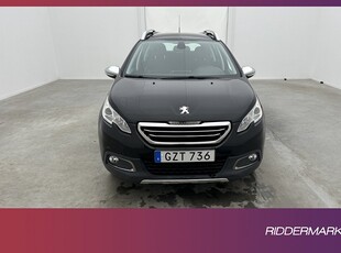 Peugeot 2008 1.2 VTi 82hk Allure Sensorer Halvskinn Välserv