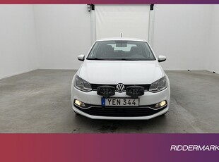 Volkswagen Polo 1.2 TSI 90hk Värmare Välservad 0,47L/mil