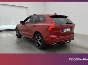 Volvo XC60 B4 197hk AWD R-Design VOC Pano 360° D-Värm HuD