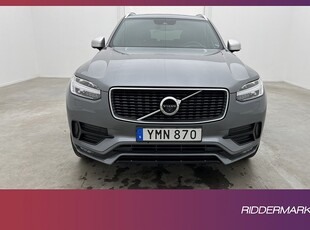 Volvo XC90 D5 AWD R-Design 7-Sits VOC Luft Pano 360° Drag