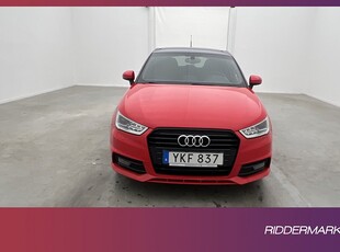 Audi A1 Sportback 1.0 TFSI 95hk S-Line Sensorer Farthållare