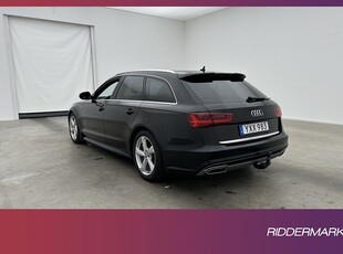 Audi A6 2.0 TDI 190hk Quattro S-Line D-Värm Drag 0,51l/mil