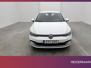 Volkswagen Golf 1.0 eTSI 110hk Värmare Navi Sensorer CarPlay