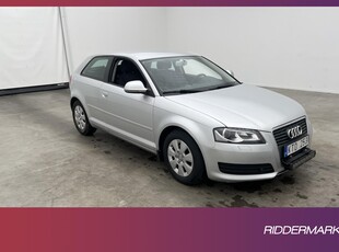 Audi A3 Sportback 1.6 TDI 105hk Attraction M&K-värme