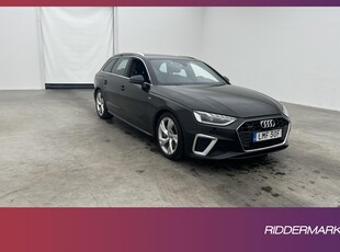 Audi A4 40 TDI Q 190hk S-Line Cockpit D-Värmare Navi Drag