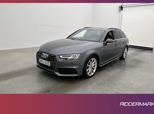 Audi A4 Avant TDI Quattro 190hk S-Line D-Värm Ambient Drag