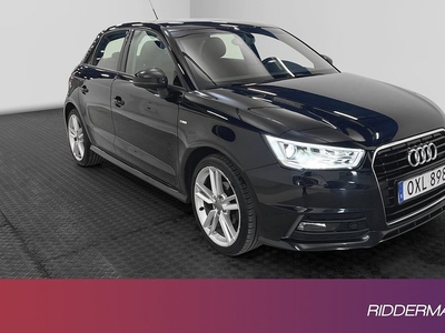 Audi A1Sportback 1.0 TFSI S-Line Värmare Sport 17