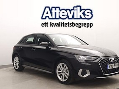 Audi A3 TFSI 150hk S-Tr Proline / Backkamera / Carplay