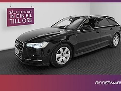 Audi A6 Quattro Avant 2.0 TDI 190hk S-Line Dragkrok Välserv