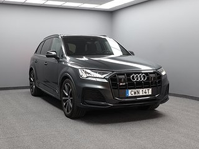 Audi SQ7 TDI Q 7-sits 435hk Bose HUD Massage Luft MOMS