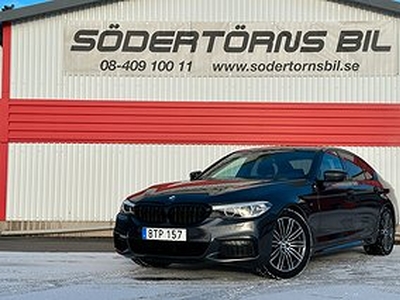 BMW 520 d/SEDAN/XDRIVE/M-SPORT/LÄDER/BACKKAMERA/MOMSBIL