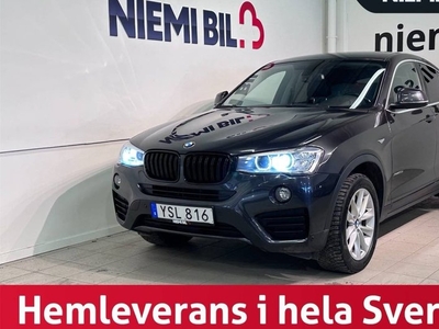 BMW X4xDrive20d Steptronic SoV Drag Dvärm H K Taklucka Navi 2018, SUV