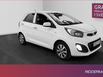 Kia Picanto1.2 CVVT GLS Rattvärme Låg Skatt Välservad 2014, Halvkombi