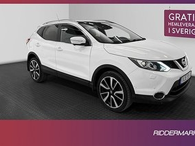 Nissan Qashqai 1.6 130hk Tekna Pano Kamera Navi Drag Välserv