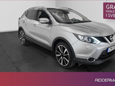 Nissan Qashqai1.2 Tekna Pano 360° Värmare Navi Drag 2017, SUV