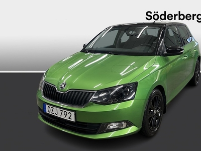 Skoda FabiaŠkoda STYLE 1,0 TSI 95 STY TS70 1.0 2018, Halvkombi