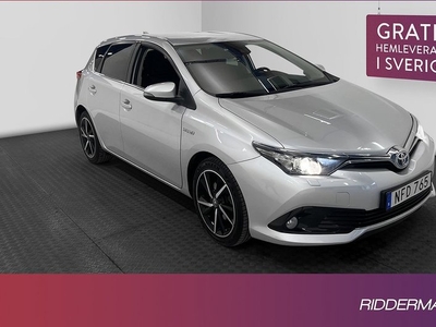 Toyota AurisHybrid B-kamera Alcantara Välservad 2017, Halvkombi