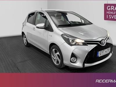 Toyota YarisHybrid Kamera Navi Låg skatt 0.33L mil 2015, Halvkombi