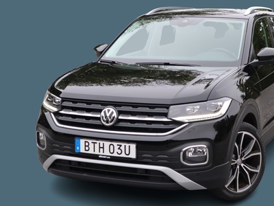 Volkswagen T-Cross1,0TSI r GT Designpkt Black Dragpkt DSG Automat 2020, Halvkombi