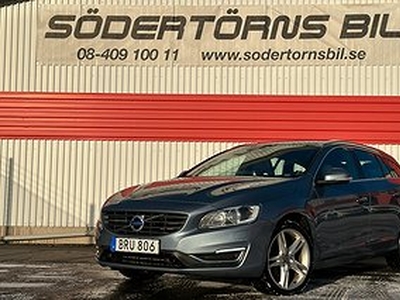 Volvo V60 D4/AWD/VOC/CLASSIC/SUMMUM/LÄDER/KEYLESS/GPS/MOMSBIL