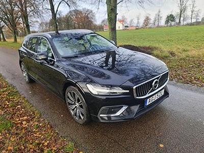 Volvo V60 Recharge T6 AWD inscription, Skinn, Moms, 340hk