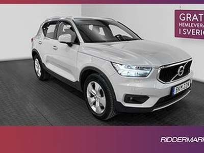 Volvo XC40 B4 197hk Momentum Kamera Navi Värmare Keyless VOC