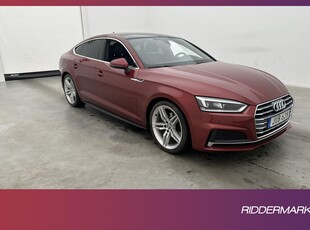 Audi A5 Sportback TFSI 190hk S-Line Pano Sensorer Låg-saktt