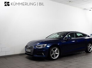 Audi A5Sportback 45 TFSI Quattro STronic Pano PDC Sportstol 2019, Sportkupé