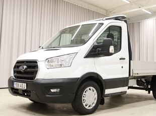 Ford CustomTransit 350 Automat Flak Drag Värmare 2021, Personbil