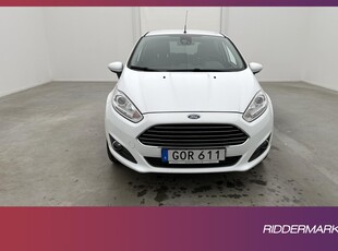 Ford Fiesta 1.0 80hk Titanium M&K-Värmare Farthållare