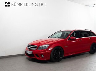 Mercedes C63 AMGBenz C 63 AMG T 7G-Tronic Sv-såld H&K Glastak Läder 2010, Kombi