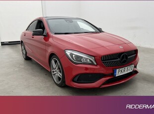 Mercedes CLA200Benz CLA 200 AMG Pano Kamera Farthållare 2017, Sportkupé