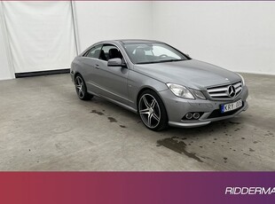 Mercedes E200Benz E 200 Coupé AMG Panorama Skinn Sensorer 2010, Sportkupé