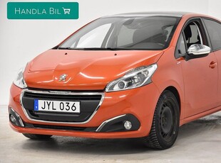 Peugeot 2081.2 VTi Aut Style Pano Ny-Serv årskatt 2018, Halvkombi