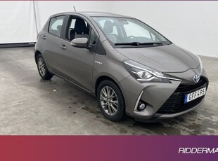 Toyota YarisHybrid Active Kamera Låg-skatt 0,37L mil 2018, Halvkombi