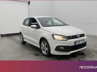 Volkswagen Polo1.2 TSI R-Line M&K-Värm Sensorer Drag 2013, Halvkombi