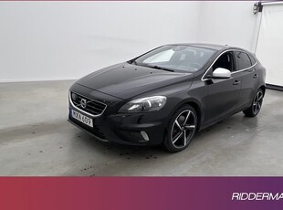 Volvo V40D4 R-Design Pano VOC Skinn Navi Keyless BLIS 2016, Kombi