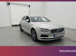 Volvo V90 Recharge T6 AWD Inscription Kamera Skinn Drag BLIS