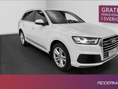 Audi Q7Quattro 3.0 TDI V6 S-Line 7-sits Cockpit Bose 2016, SUV