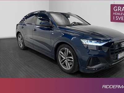 Audi Q850 Q S-Line D-värme Svart Optik B&O Matrix Luftfj 2019, SUV